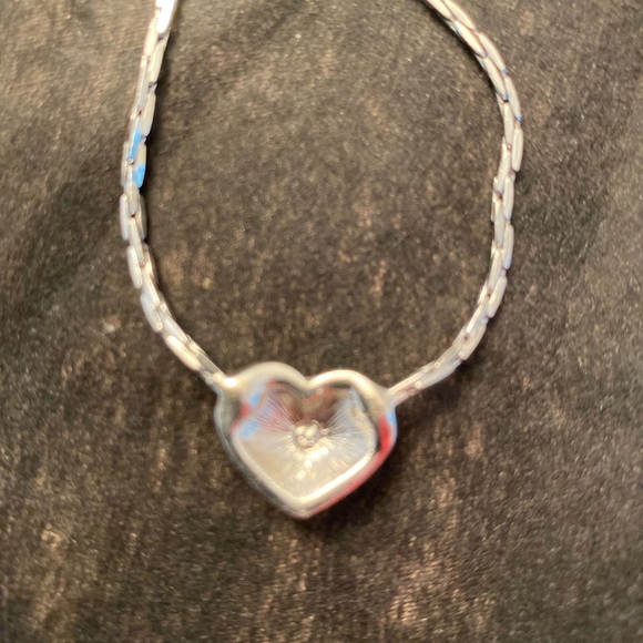 Swarovski silver tone necklace - Picture 2 of 2